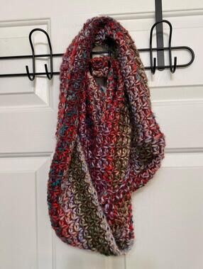 Collection XIIX Multicolor Knit Scarf